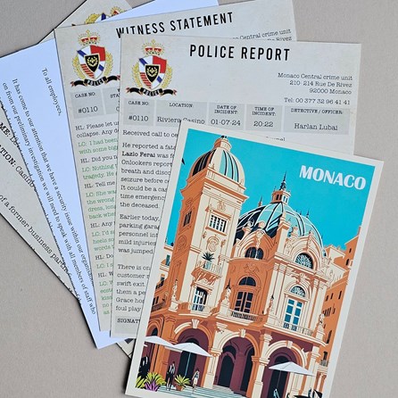 Murder Mystery Game - Casino Edition Murder Mystery Game - Casino Edition