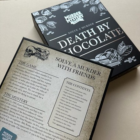 Murder Mystery Party Game - Death By Chocolate Murder Mystery Party Game - Death By Chocolate