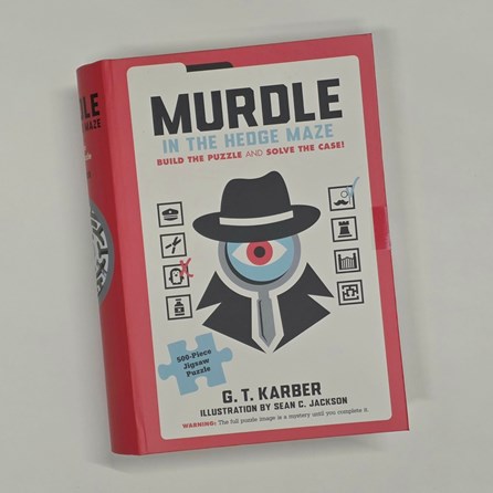 Murdle in the Hedge Maze 500 Piece Jigsaw Puzzle Murdle in the Hedge Maze 500 Piece Jigsaw Puzzle