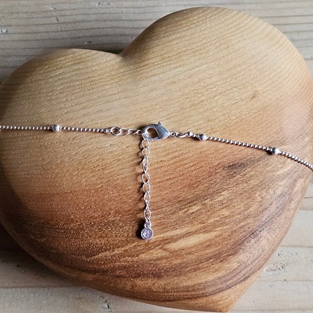 Open Stars Necklace in Silver and Gold Open Stars Necklace in Silver and Gold