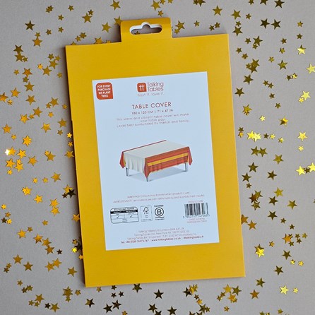 Orange, Pink & Yellow Diwali Paper Table Cover Orange, Pink & Yellow Diwali Paper Table Cover