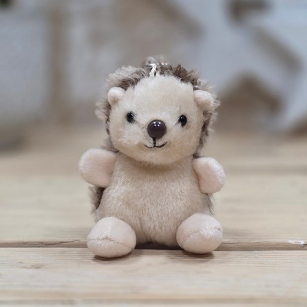 Palm Pals Soft Toy Hedgie Hedgehog Keyring