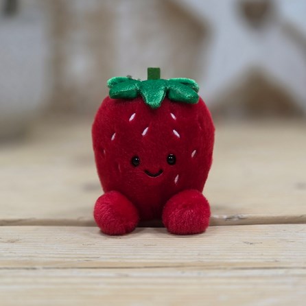 Palm Pals Soft Toy Juicy Strawberry Keyring