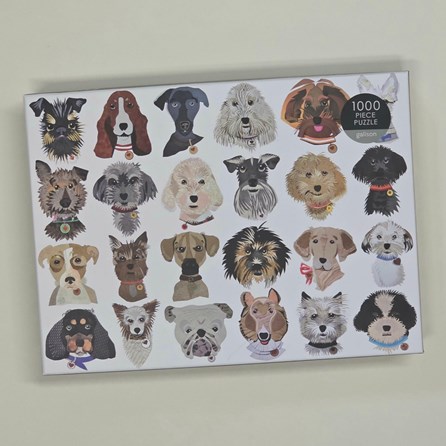 Paper Dogs 1000 Piece Jigsaw Puzzle Paper Dogs 1000 Piece Jigsaw Puzzle
