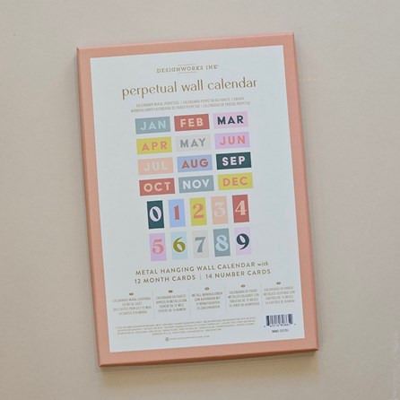 Perpetual Wall Calendar Perpetual Wall Calendar