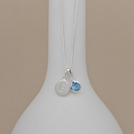 Personalised Birthstone Necklace Personalised Birthstone Necklace