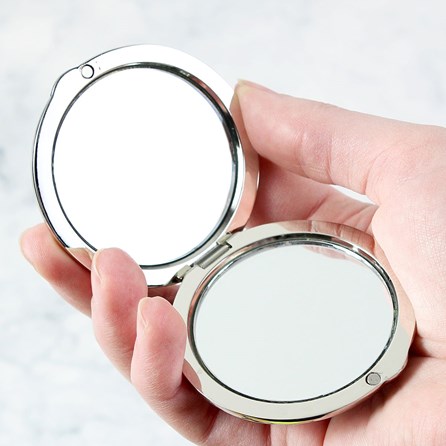 Personalised Bridesmaid Compact Mirror Personalised Bridesmaid Compact Mirror