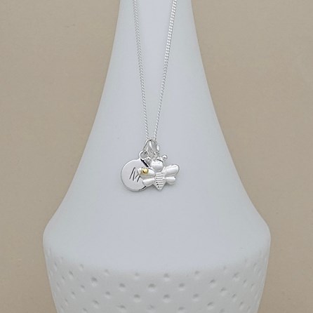 Personalised Children's Cute Bee Necklace Personalised Children's Cute Bee Necklace