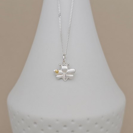 Personalised Children's Cute Bee Necklace Personalised Children's Cute Bee Necklace