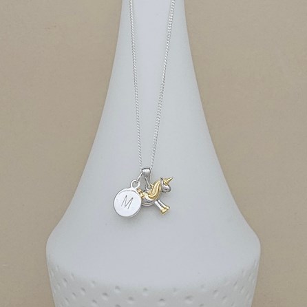 Personalised Children's Cute Unicorn Necklace Personalised Children's Cute Unicorn Necklace