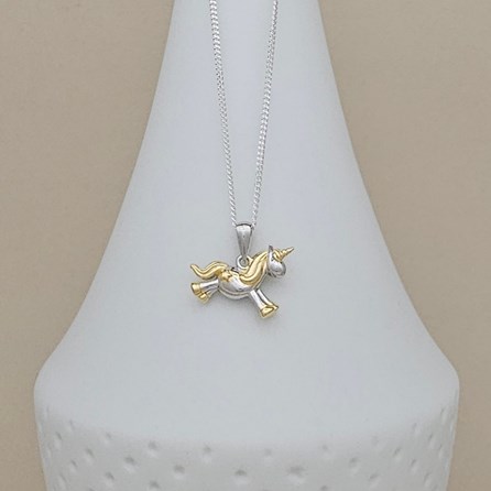 Personalised Children's Cute Unicorn Necklace Personalised Children's Cute Unicorn Necklace