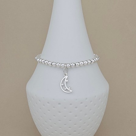 Personalised Eid Moon Charm Bracelet Personalised Eid Moon Charm Bracelet