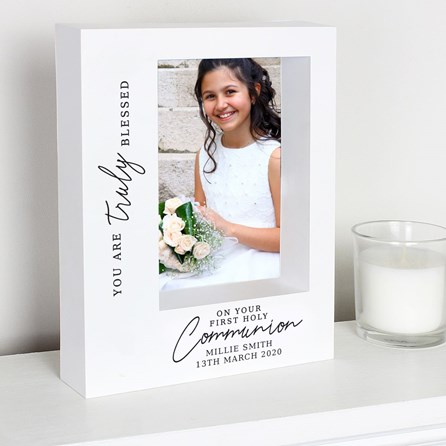 Personalised First Holy Communion Box Photo Frame Personalised First Holy Communion Box Photo Frame