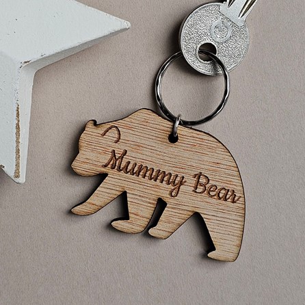 Personalised 'Mummy Bear' Keyring Personalised 'Mummy Bear' Keyring