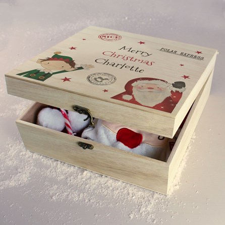Personalised Wooden Christmas Eve Box Personalised Wooden Christmas Eve Box
