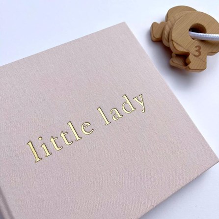 Bambino Linen 'Little Lady' Photo Album Bambino Linen 'Little Lady' Photo Album