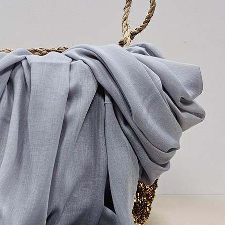 Plain Lightweight Tassel Scarf in Grey Plain Lightweight Tassel Scarf in Grey