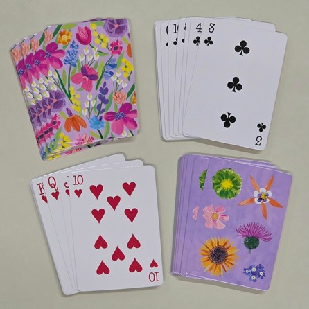 Playing Card Set - Floral Supernova Playing Card Set - Floral Supernova