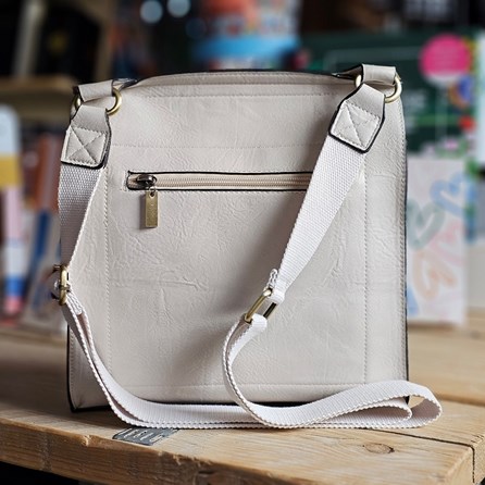 Postman Lock Satchel Bag in Beige Postman Lock Satchel Bag in Beige