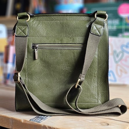 Postman Lock Satchel Bag in Dark Green Postman Lock Satchel Bag in Dark Green
