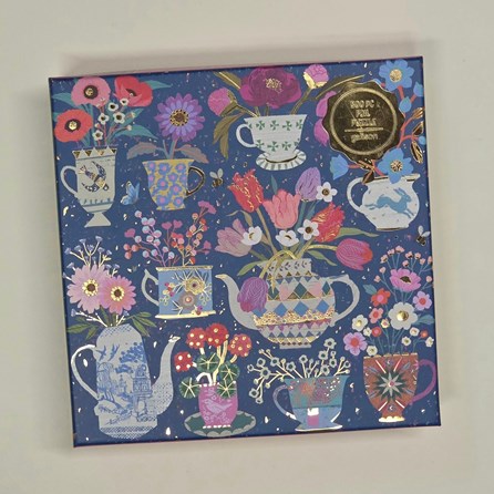 Potted Teacups 500 Piece Jigsaw Puzzle