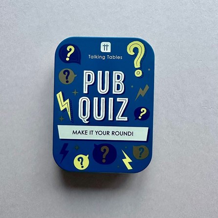 Pub Quiz Game In A Tin Pub Quiz Game In A Tin