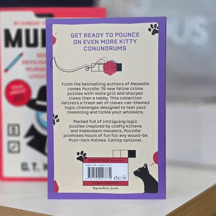 Purrdle Logic Puzzle Book Purrdle Logic Puzzle Book