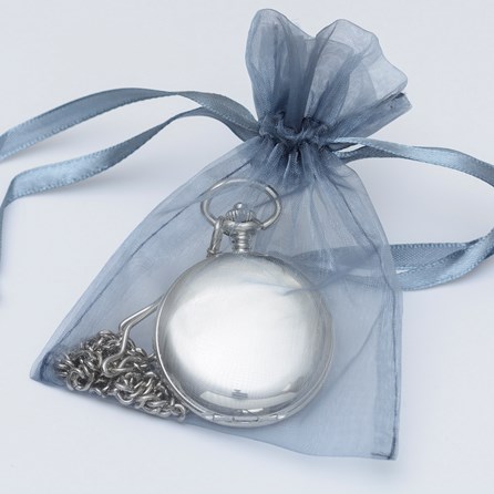 Personalised Polished Silver Pocket Watch Personalised Polished Silver Pocket Watch