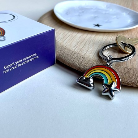Rainbow Keyring Rainbow Keyring