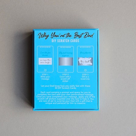 Reasons Why You're The Best Dad DIY Scratch Cards Reasons Why You're The Best Dad DIY Scratch Cards