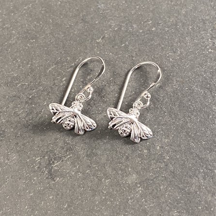 Sterling Silver Queen Bee Earrings Sterling Silver Queen Bee Earrings