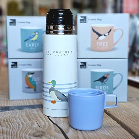 RSPB Metal Thermal Flask - Mallard RSPB Metal Thermal Flask - Mallard