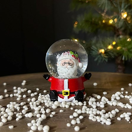 Santa Mini Snow Globe Christmas Decoration Santa Mini Snow Globe Christmas Decoration