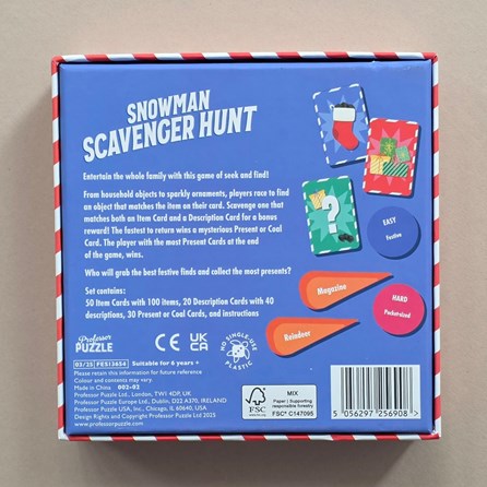 Scavenger Hunt Search and Retrieve Game