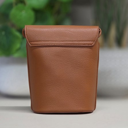 Small Cross Body Bag in Brown Small Cross Body Bag in Brown