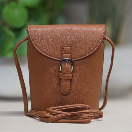 Small Cross Body Bag in Brown Small Cross Body Bag in Brown