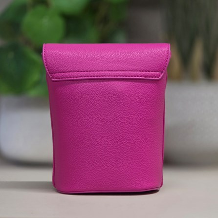 Small Cross Body Bag in Fuchsia Pink Small Cross Body Bag in Fuchsia Pink