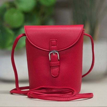 Small Cross Body Bag in Red