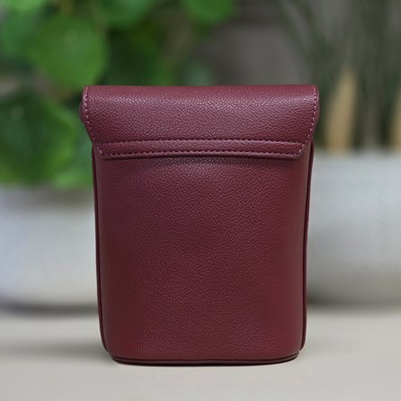 Small Cross Body Bag in Wine Small Cross Body Bag in Wine