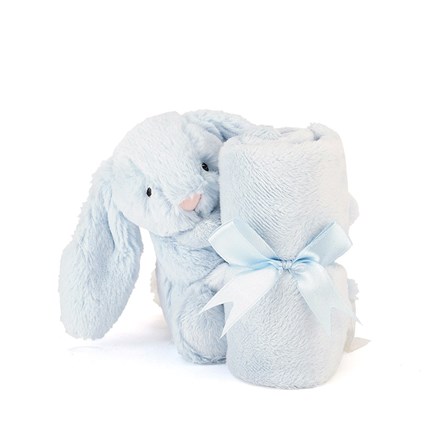Jellycat Bashful Blue Bunny Soother Jellycat Bashful Blue Bunny Soother