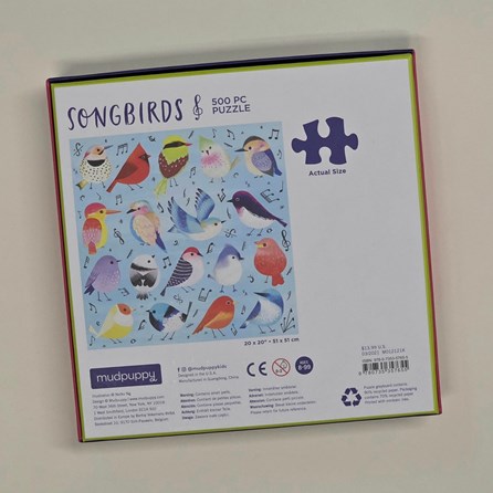 Songbirds 500 Piece Jigsaw Puzzle Songbirds 500 Piece Jigsaw Puzzle
