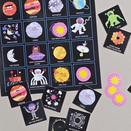 Space Bingo Game Space Bingo Game