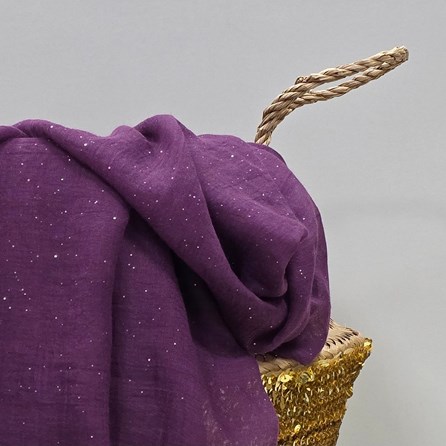 Sparkle Scarf in Dark Purple Sparkle Scarf in Dark Purple