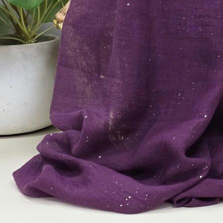 Sparkle Scarf in Dark Purple Sparkle Scarf in Dark Purple