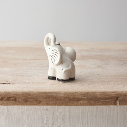 Speckled Porcelain Elephant Ornament Speckled Porcelain Elephant Ornament