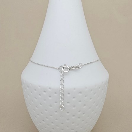Sterling Silver Anklet With Three Star Charms Sterling Silver Anklet With Three Star Charms