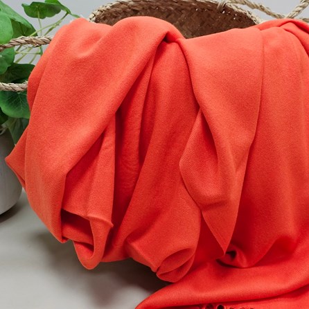 Super Soft Plain Pashmina Style Scarf in Bright Orange Super Soft Plain Pashmina Style Scarf in Bright Orange
