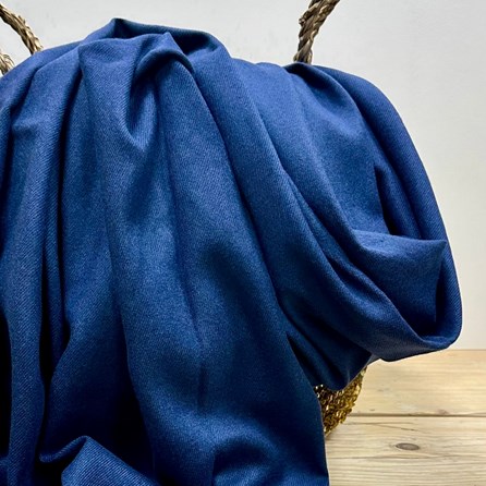 Super Soft Plain Pashmina Style Scarf in Navy Blue