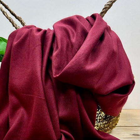 Super Soft Plain Pashmina Style Scarf in Plum Purple