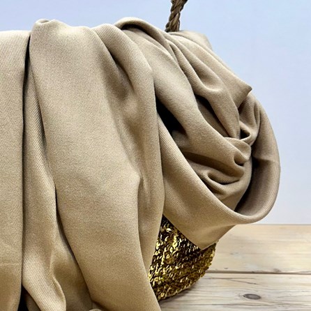 Super Soft Plain Pashmina Style Scarf in Tan